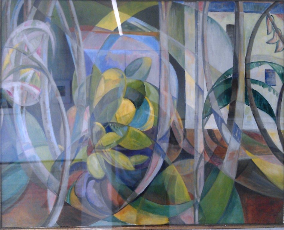 Swanzy Mary – Abstract Geo Paintings of Plants
