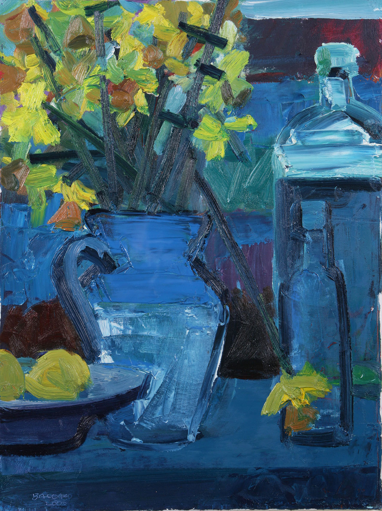 Ballard Brian – Two Bottles and Daffodils
